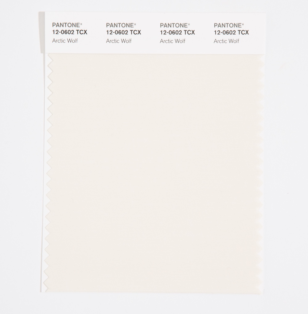 Pantone Cotton Swatch 12-0602 Arctic Wolf