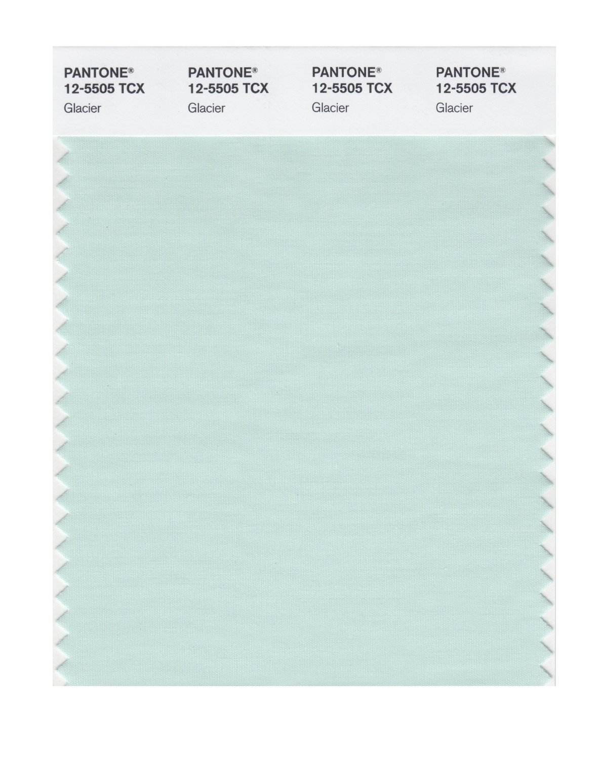 Pantone Cotton Swatch 12-5505 Glacier