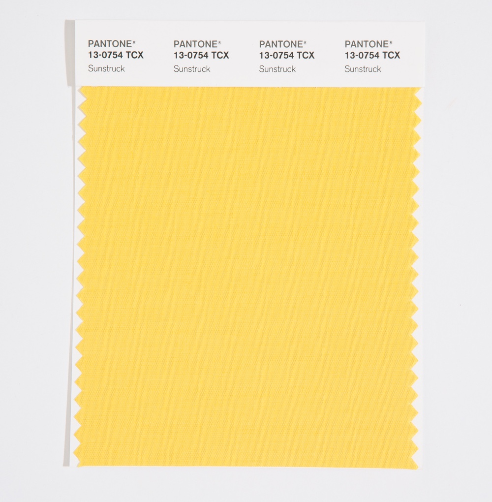 Pantone Cotton Swatch 13-0754 Sunstruck