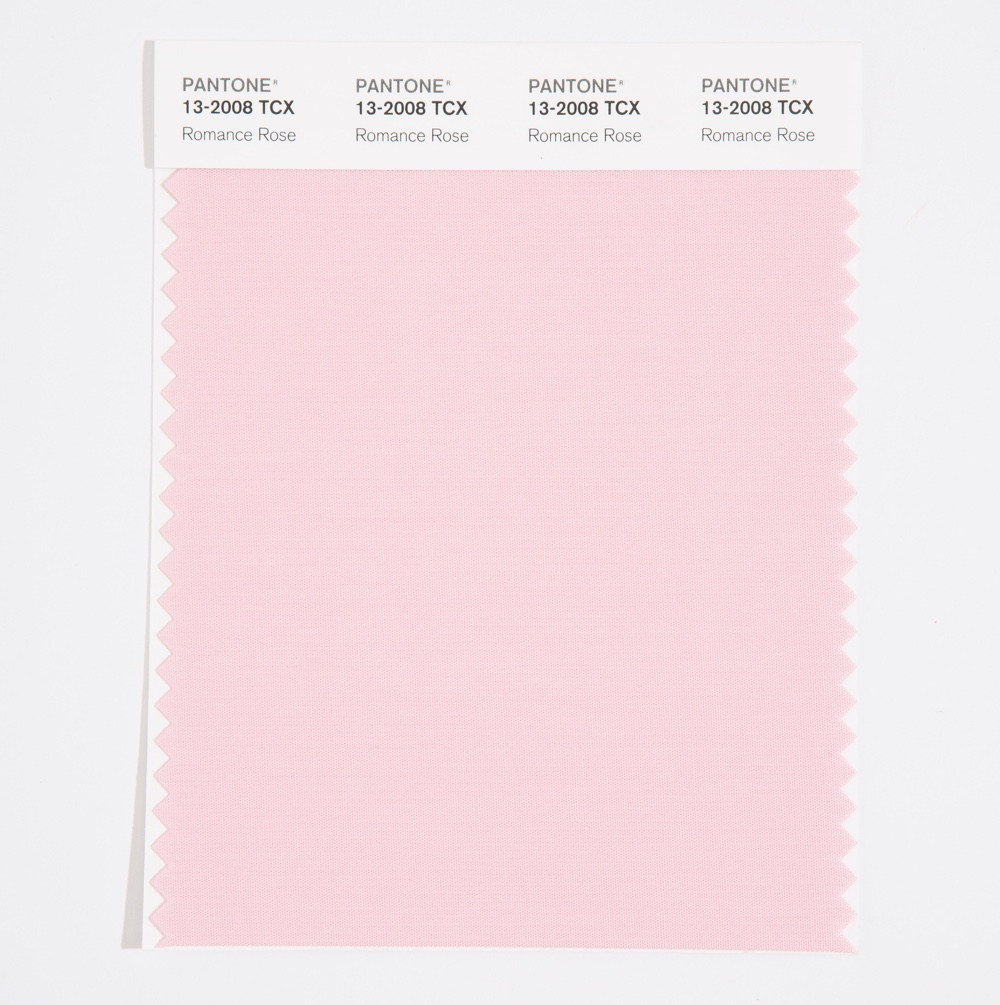 Pantone Cotton Swatch 13-2008 Romance Rose