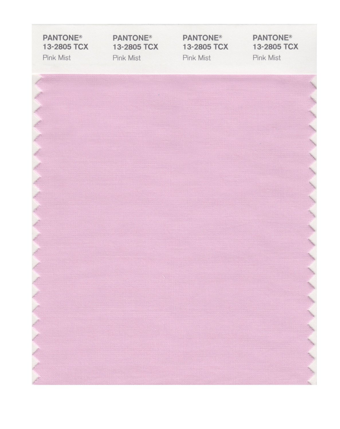 Pantone Cotton Swatch 13-2805 Roseate Spoonbi