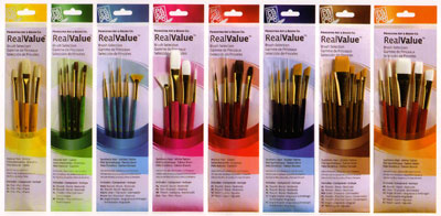 Oils & Acrylic Brush Sets