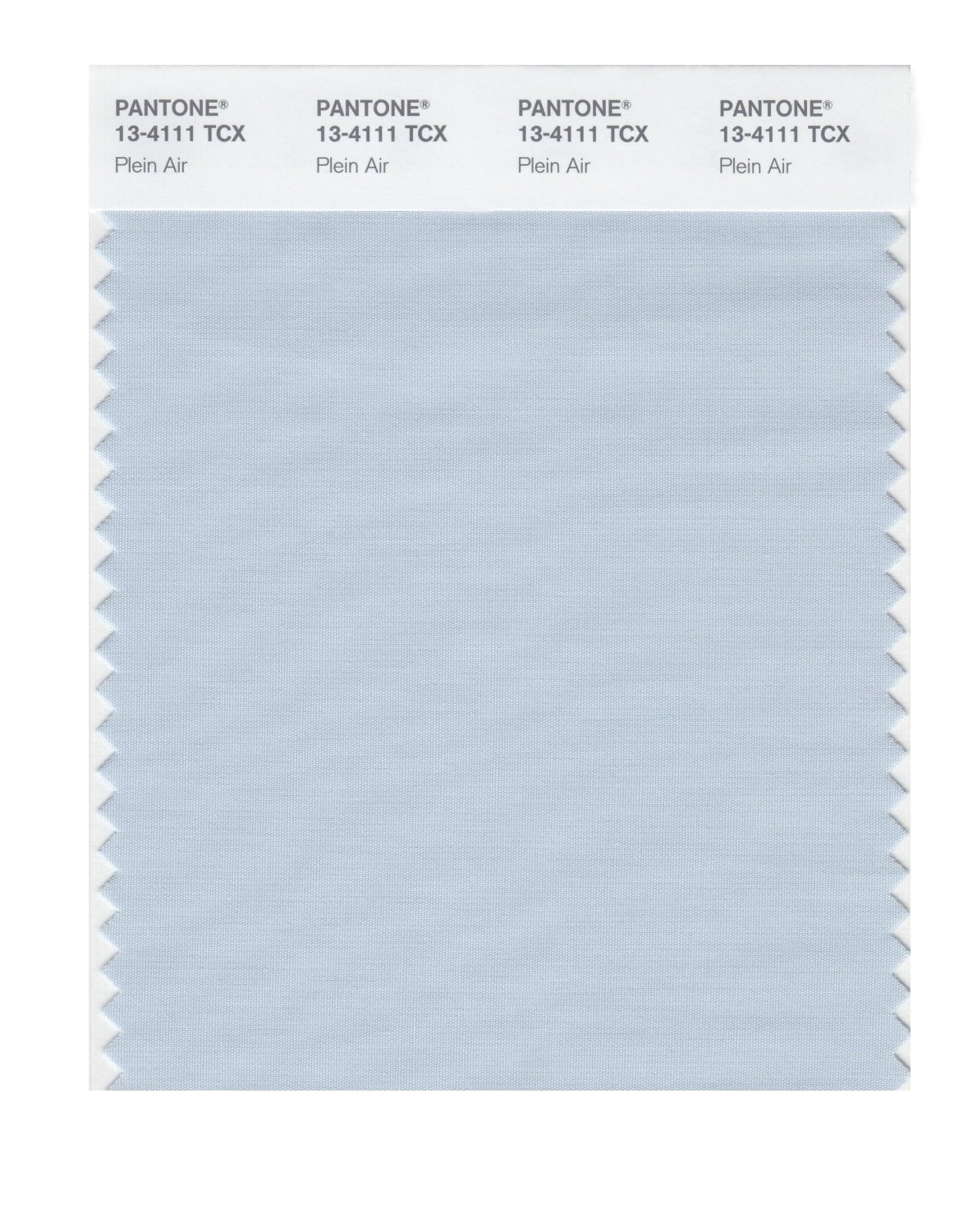 Pantone Cotton Swatch 13-4111 Plein Air