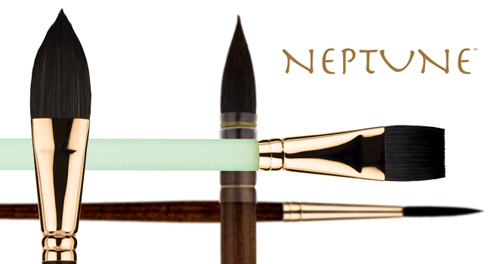 Princeton Neptune Synthetic Squirrel 4750 Brushes