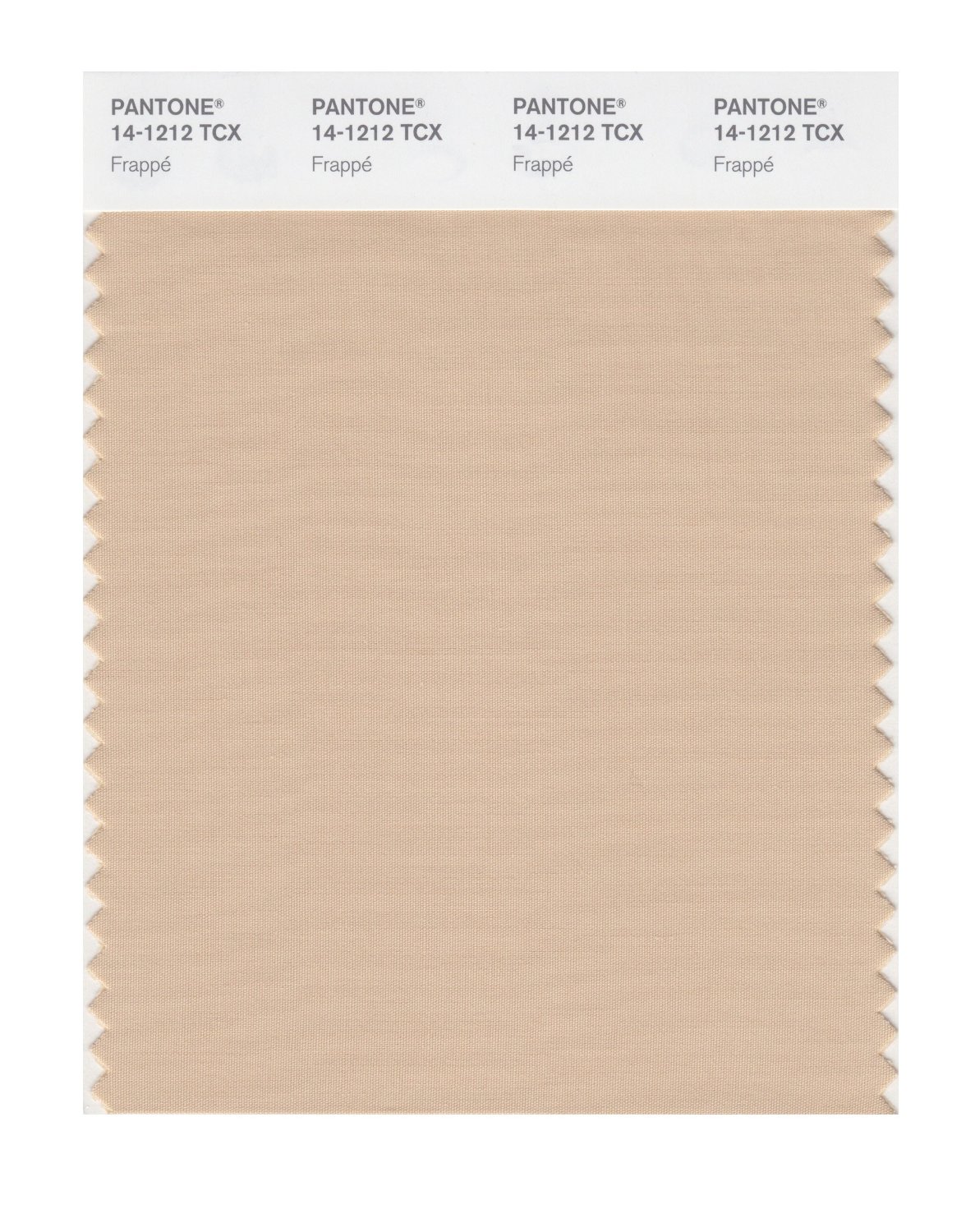 Pantone Cotton Swatch 14-1212 Frappe