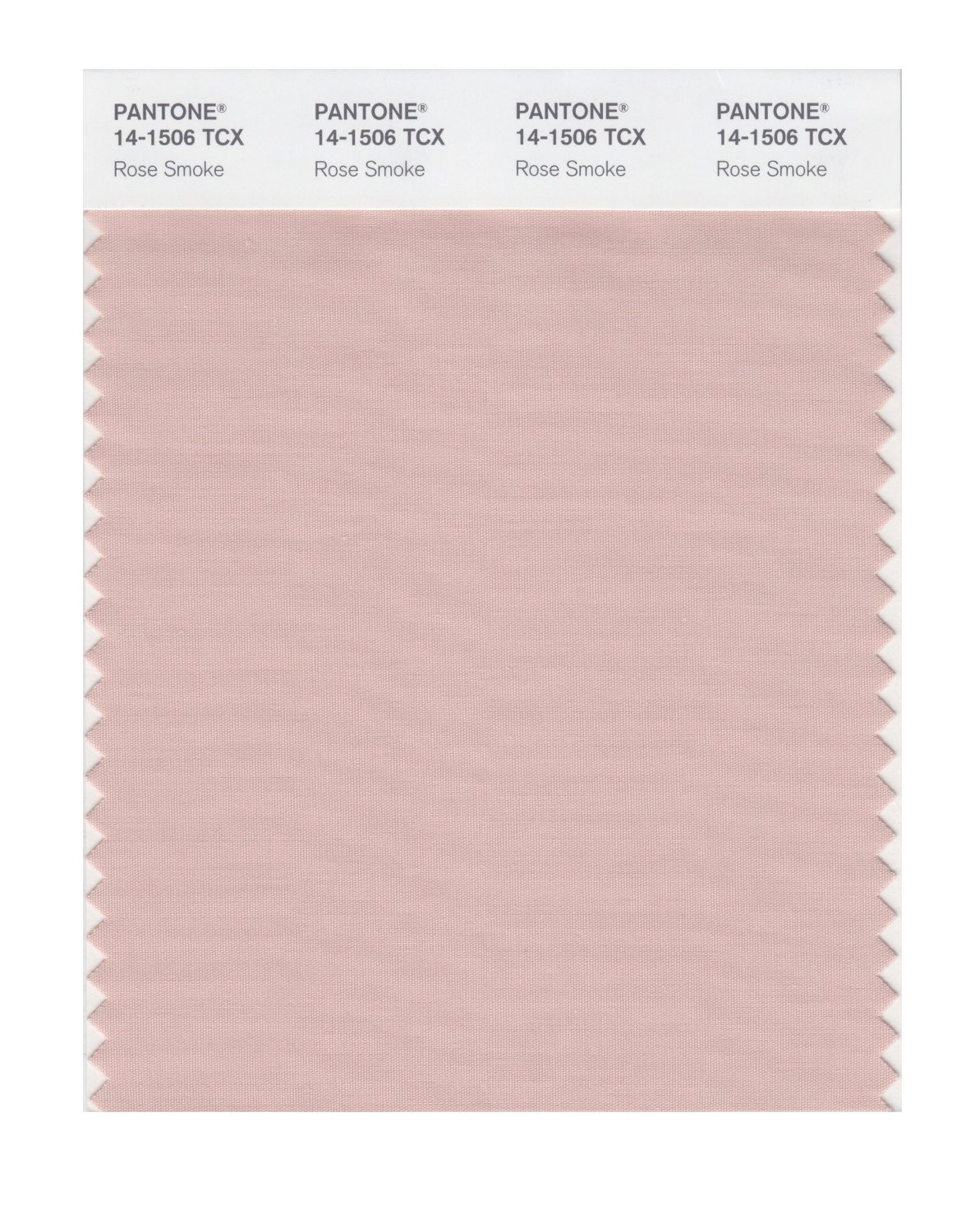 Pantone Cotton Swatch 14-1506 Rose Smoke