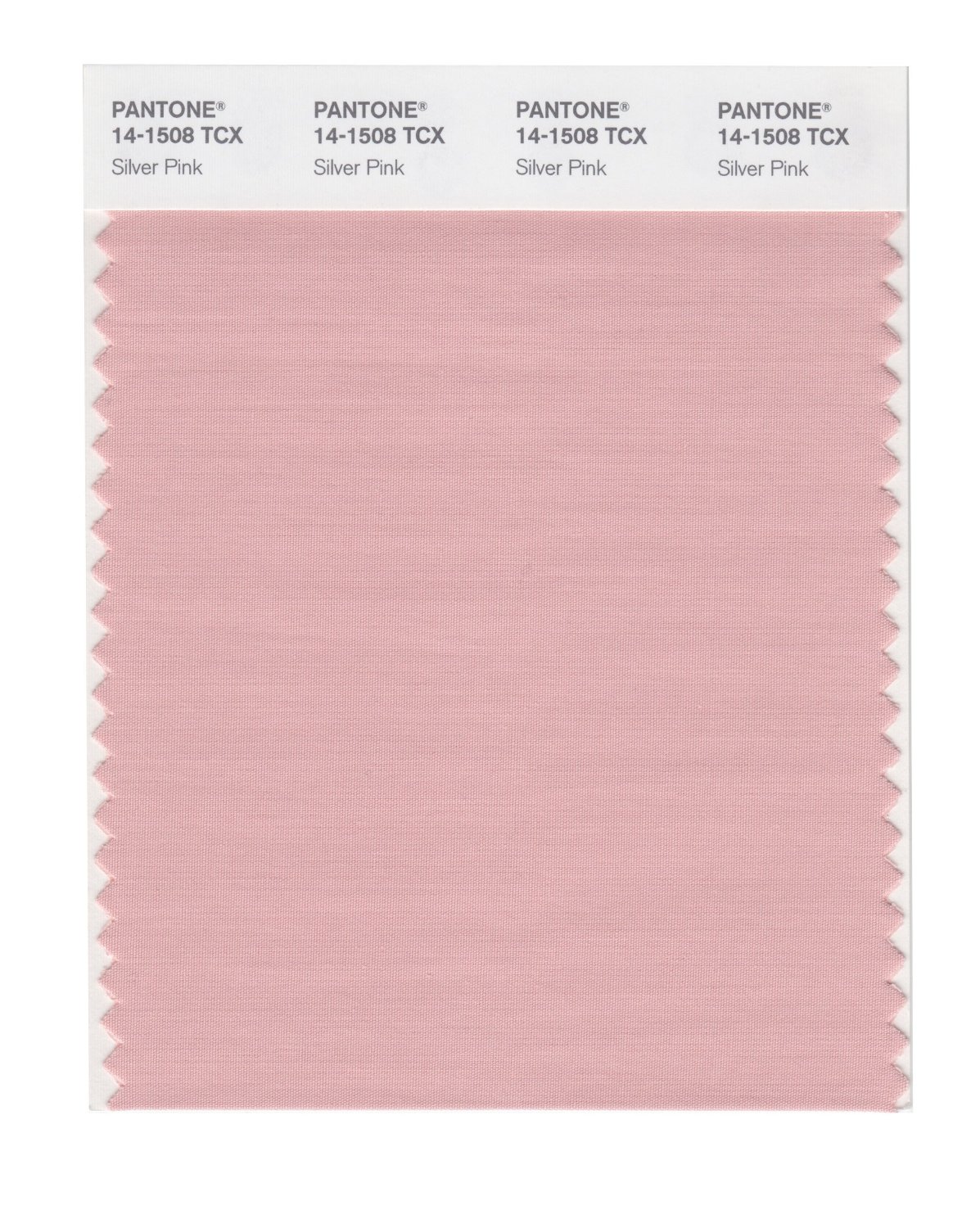 Pantone Cotton Swatch 14-1508 Silver Pink