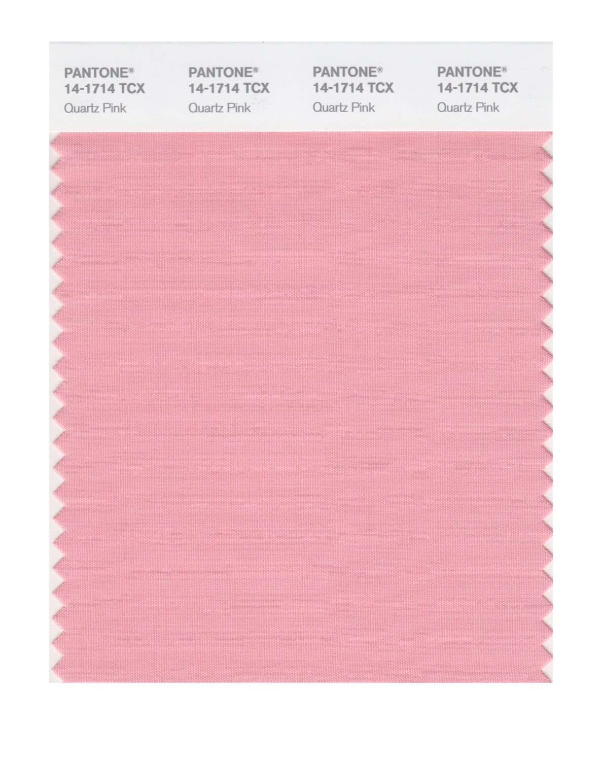 Pantone Cotton Swatch 14-1714 Quartz Pink