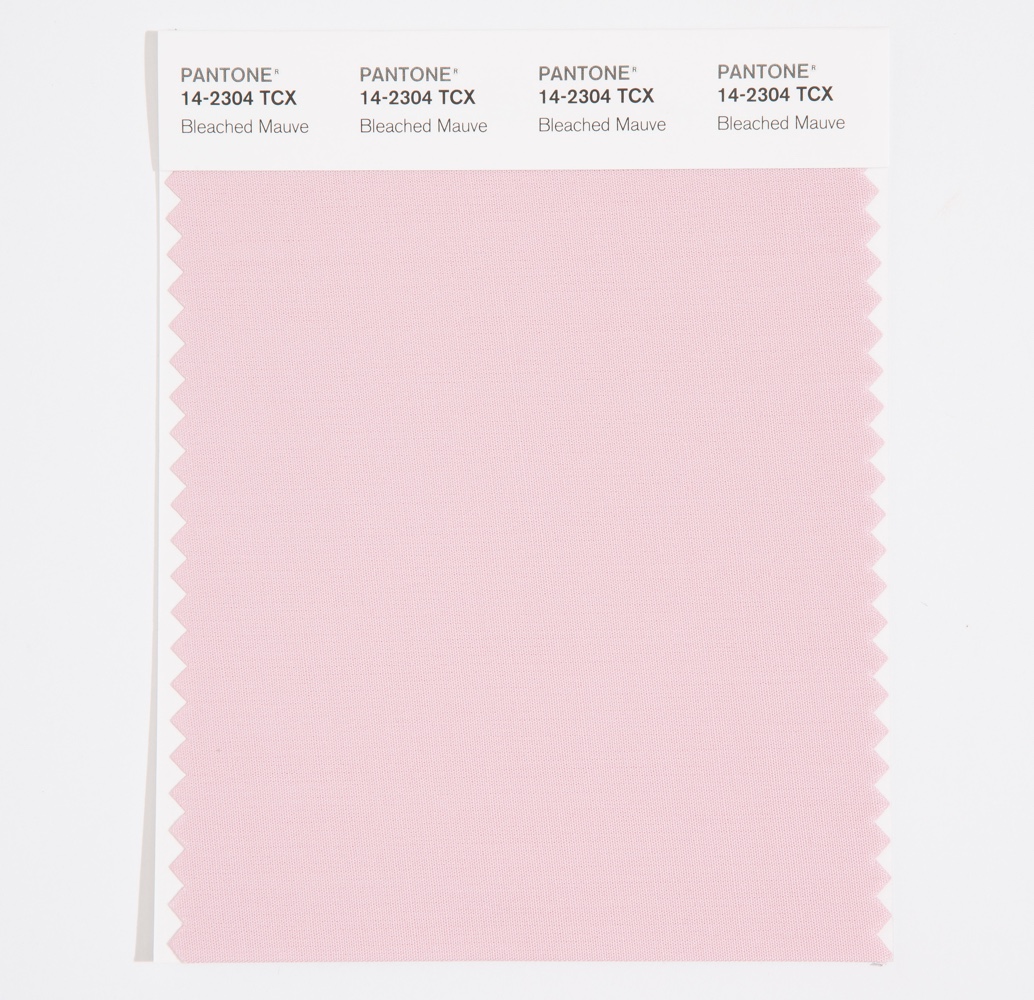 Pantone Cotton Swatch 14-2304 Bleached Mauve