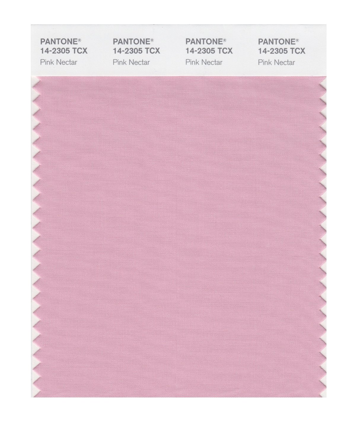 Pantone Cotton Swatch 14-2305 Pink Nectar