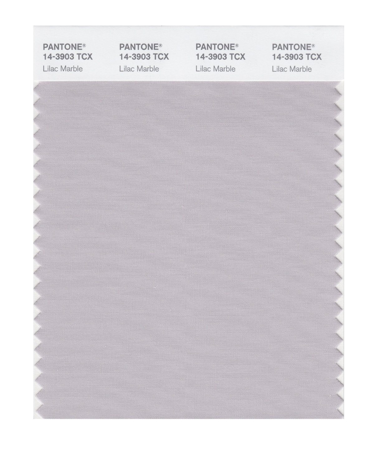 Pantone Cotton Swatch 14-3903 Lilac Marble