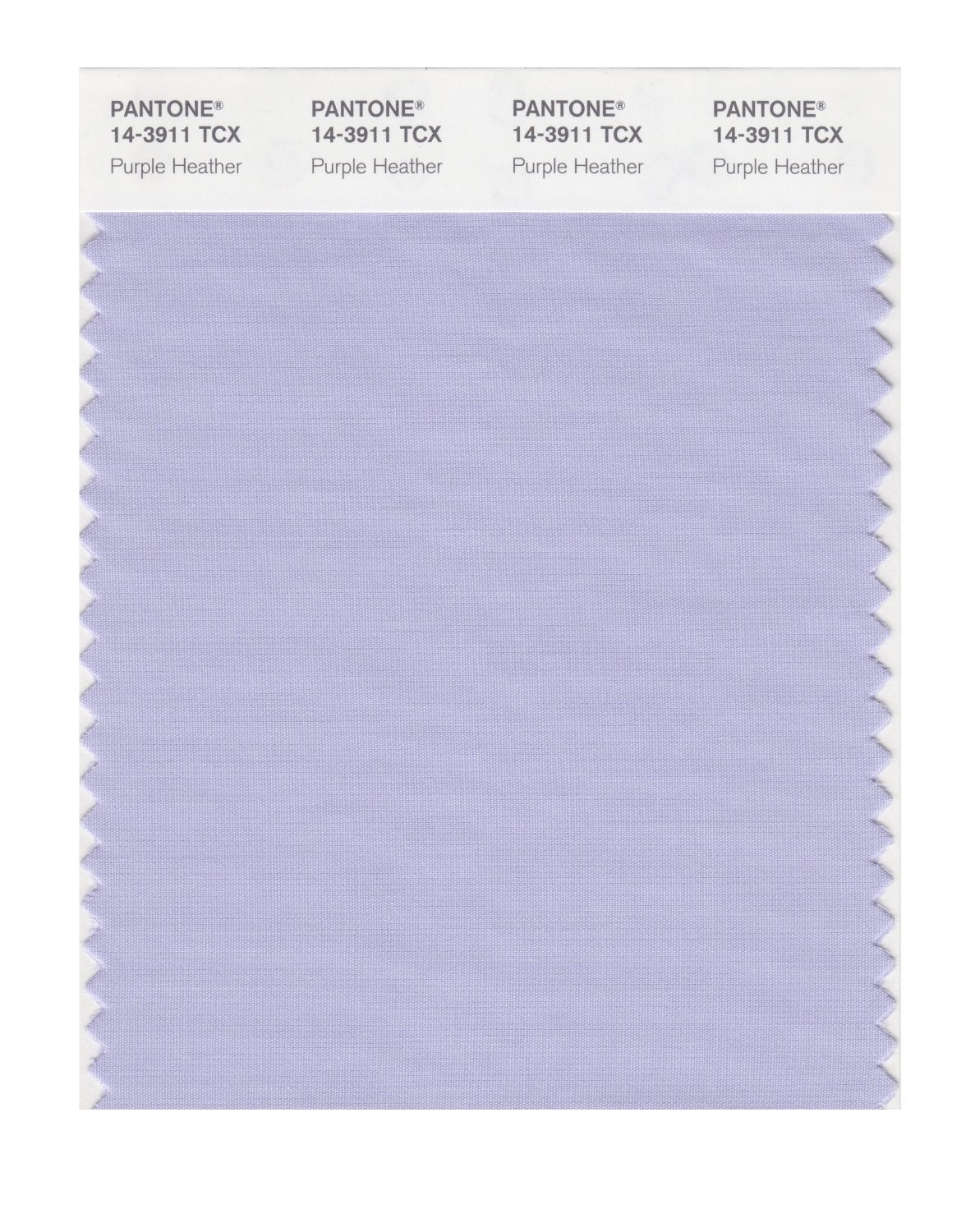 Pantone Cotton Swatch 14-3911 Purple Heather
