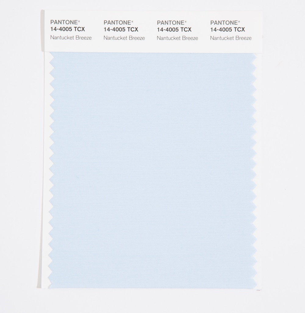 Pantone Cotton Swatch 14-4005 Nantucket Breez