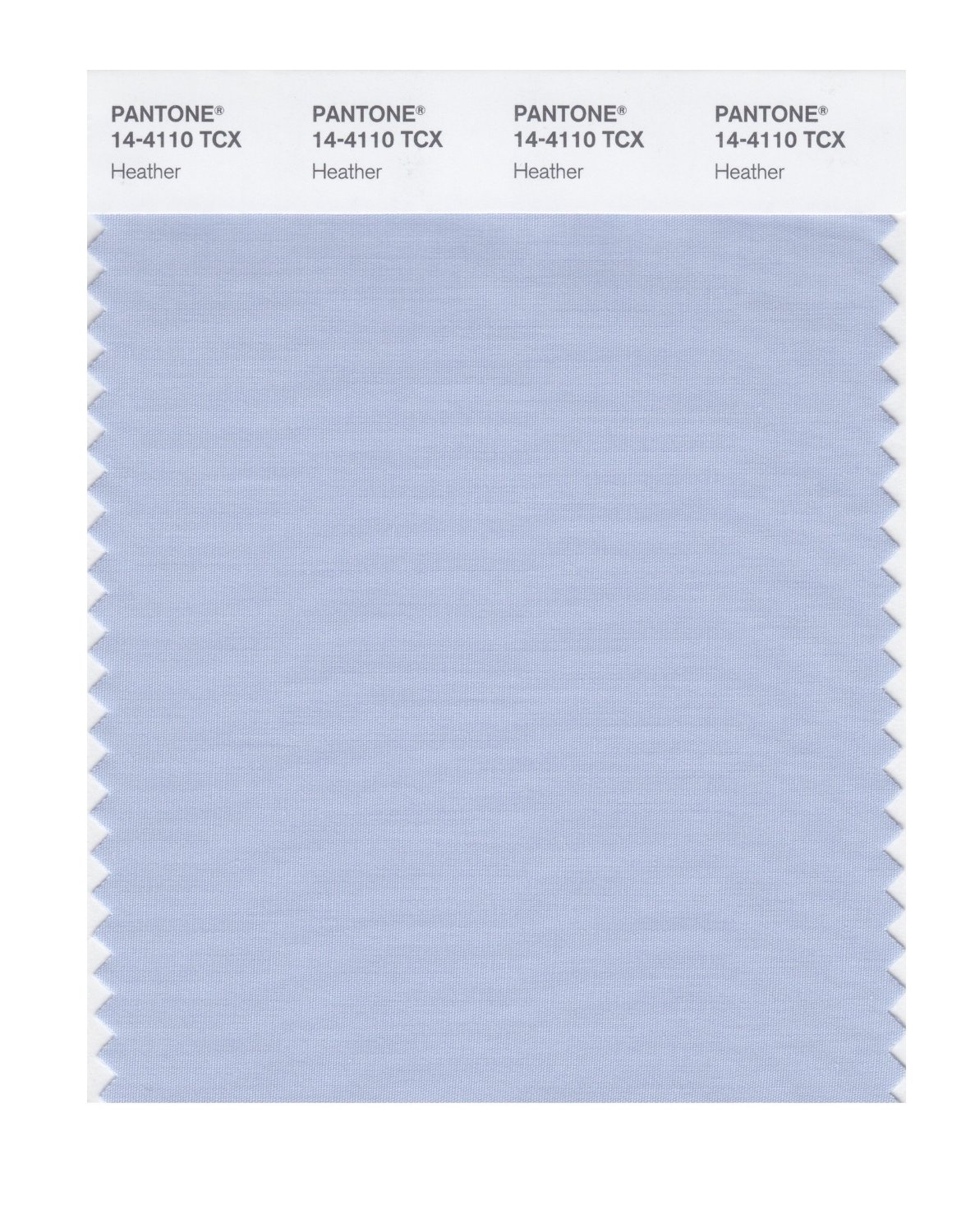 Pantone Cotton Swatch 14-4110 Heather