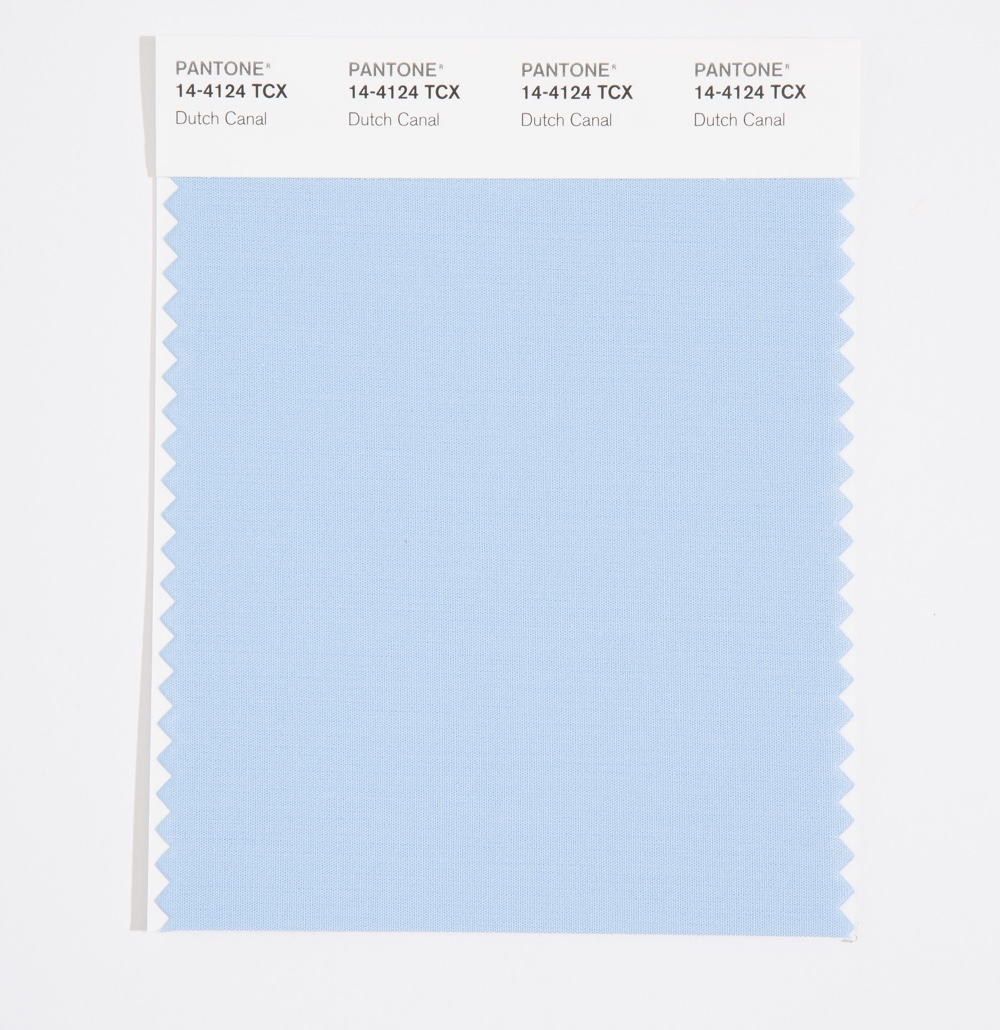 Pantone Cotton Swatch 14-4124 Dutch Canal