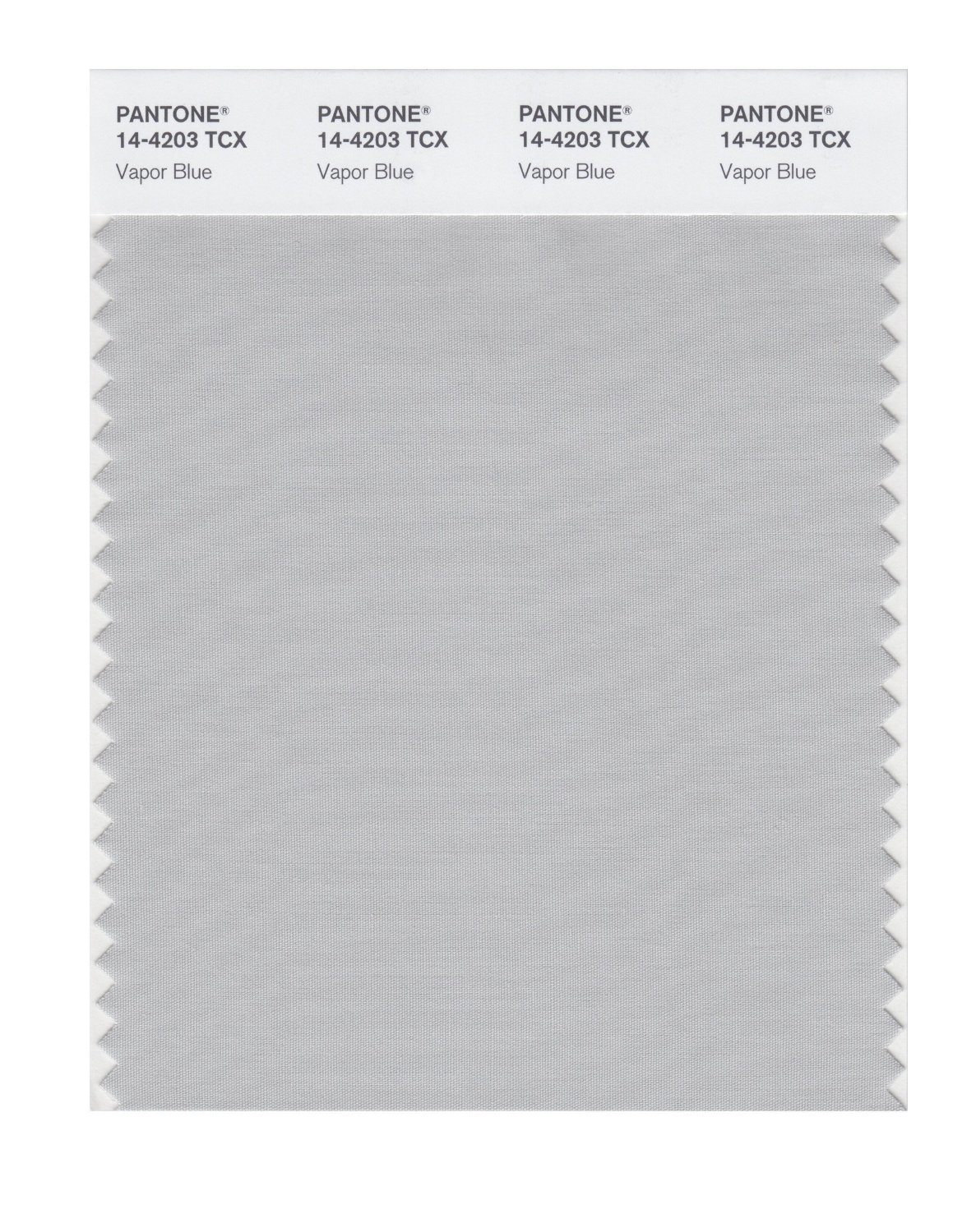 Pantone Cotton Swatch 14-4203 Vapor Blue