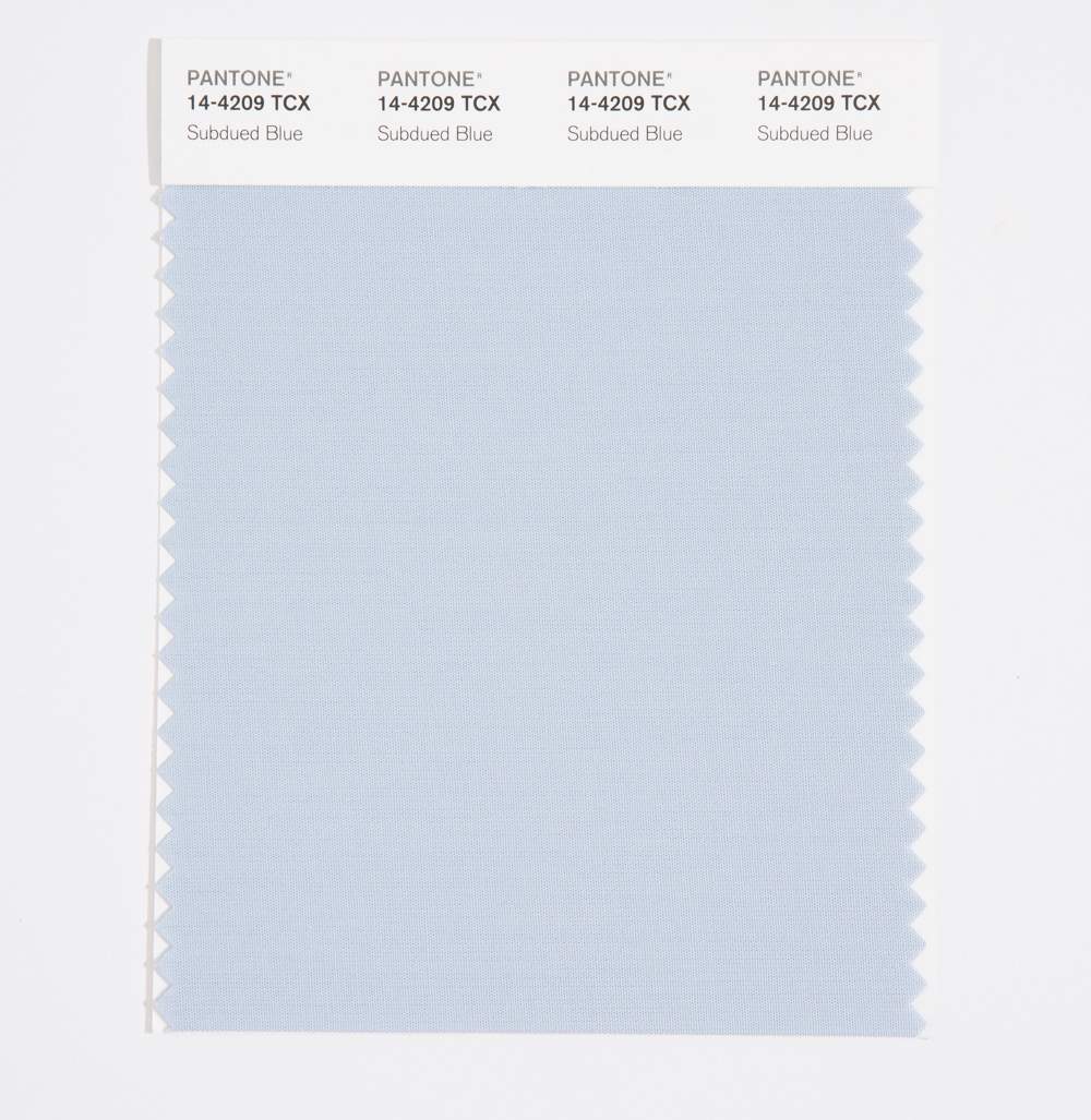 Pantone Cotton Swatch 14-4209 Subdued Blue