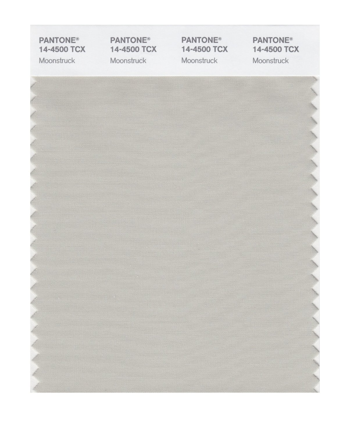 Pantone Cotton Swatch 14-4500 Moonstruck