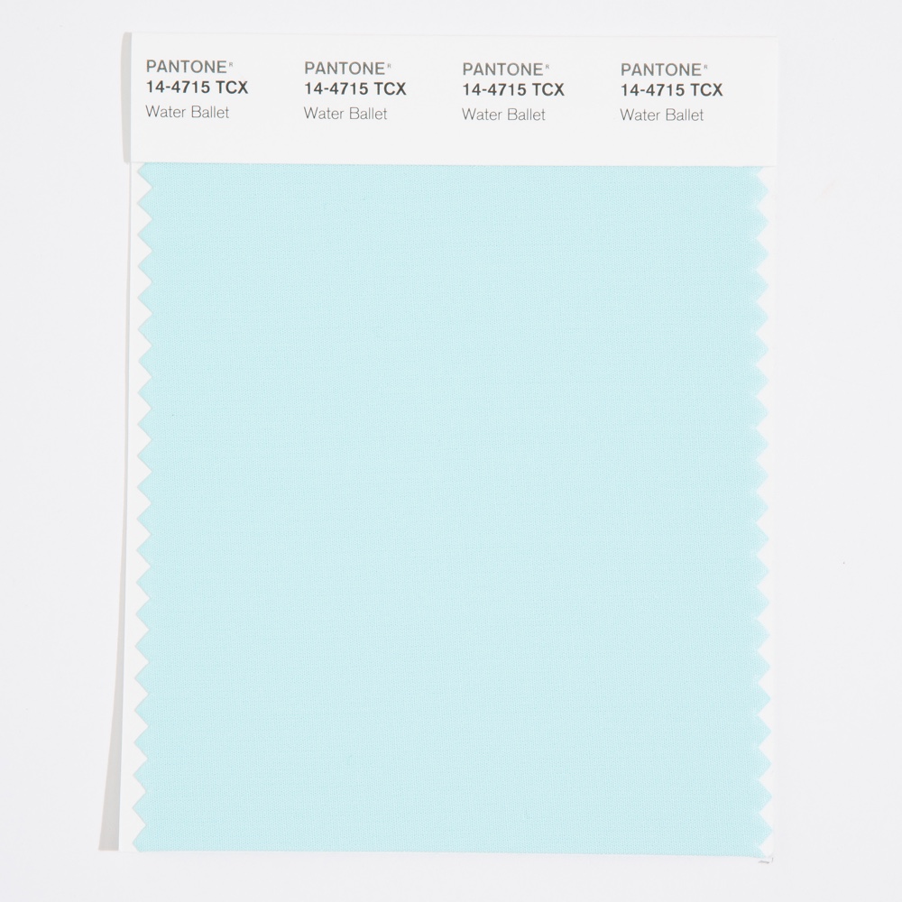 Pantone Cotton Swatch 14-4715 Water Ballet