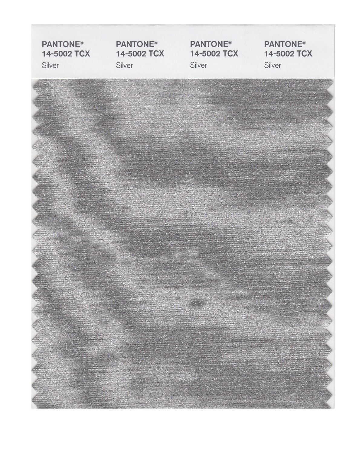 Pantone Cotton Swatch 14-5002 Silver