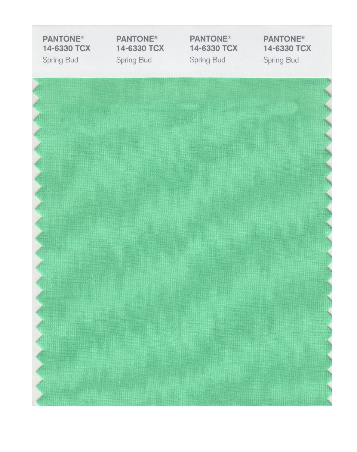 Pantone Cotton Swatch 14-6330 Spring Bud