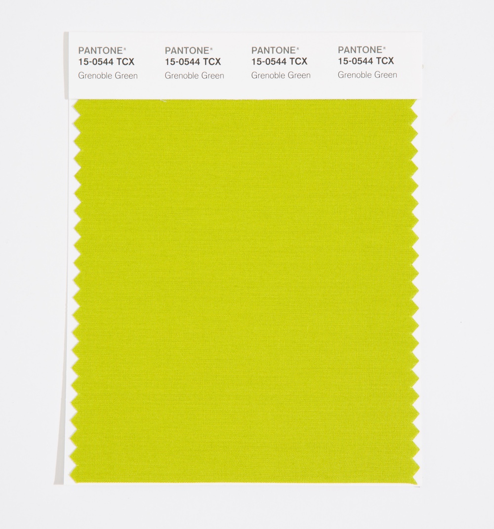 Pantone Cotton Swatch 15-0544 Grenoble Green