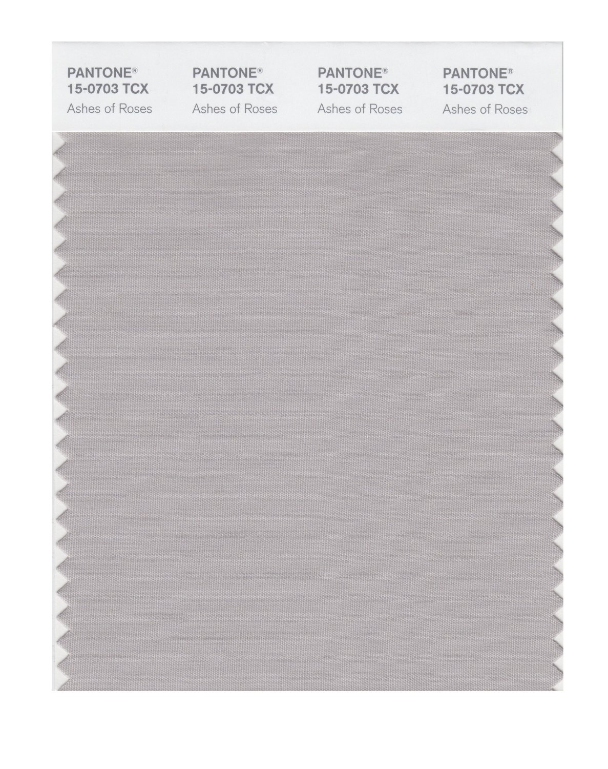 Pantone Cotton Swatch 15-0703 Ashes Of Roses