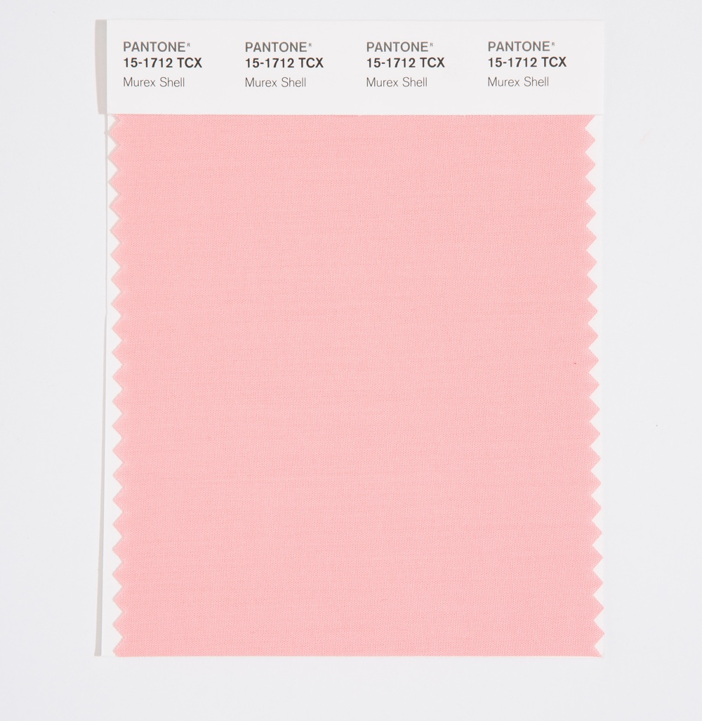 Pantone Cotton Swatch 15-1712 Murex Shell