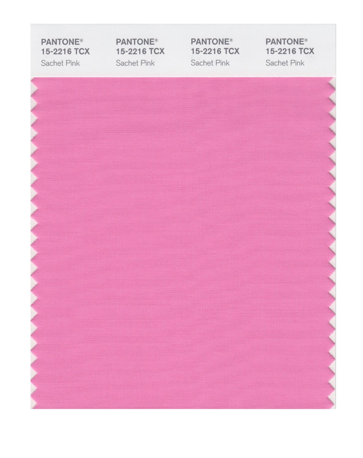 Pantone Cotton Swatch 15-2216 Sachet Pink