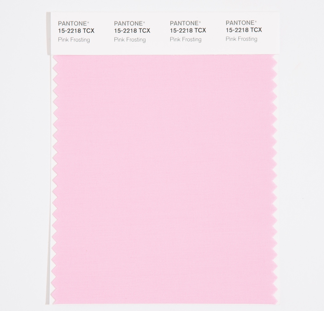 Pantone Cotton Swatch 15-2218 Pink Frosting