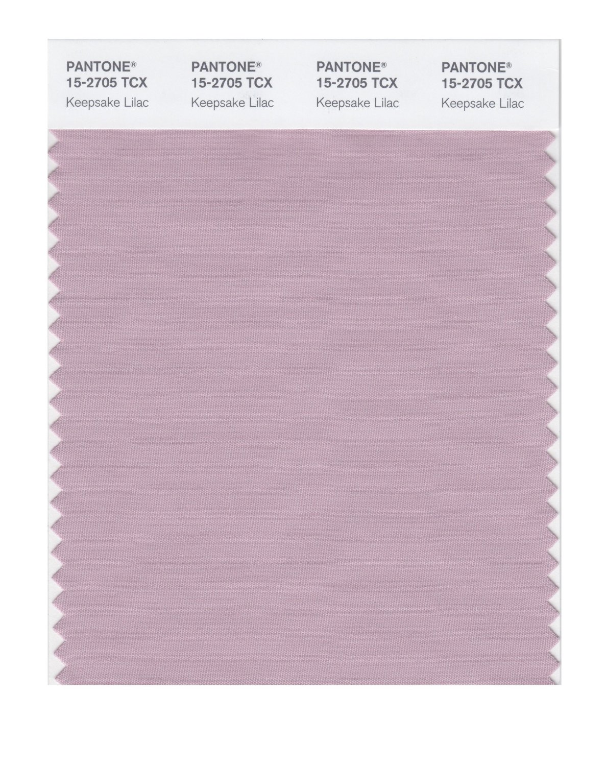 Pantone Cotton Swatch 15-2705 Keepsake Lilac
