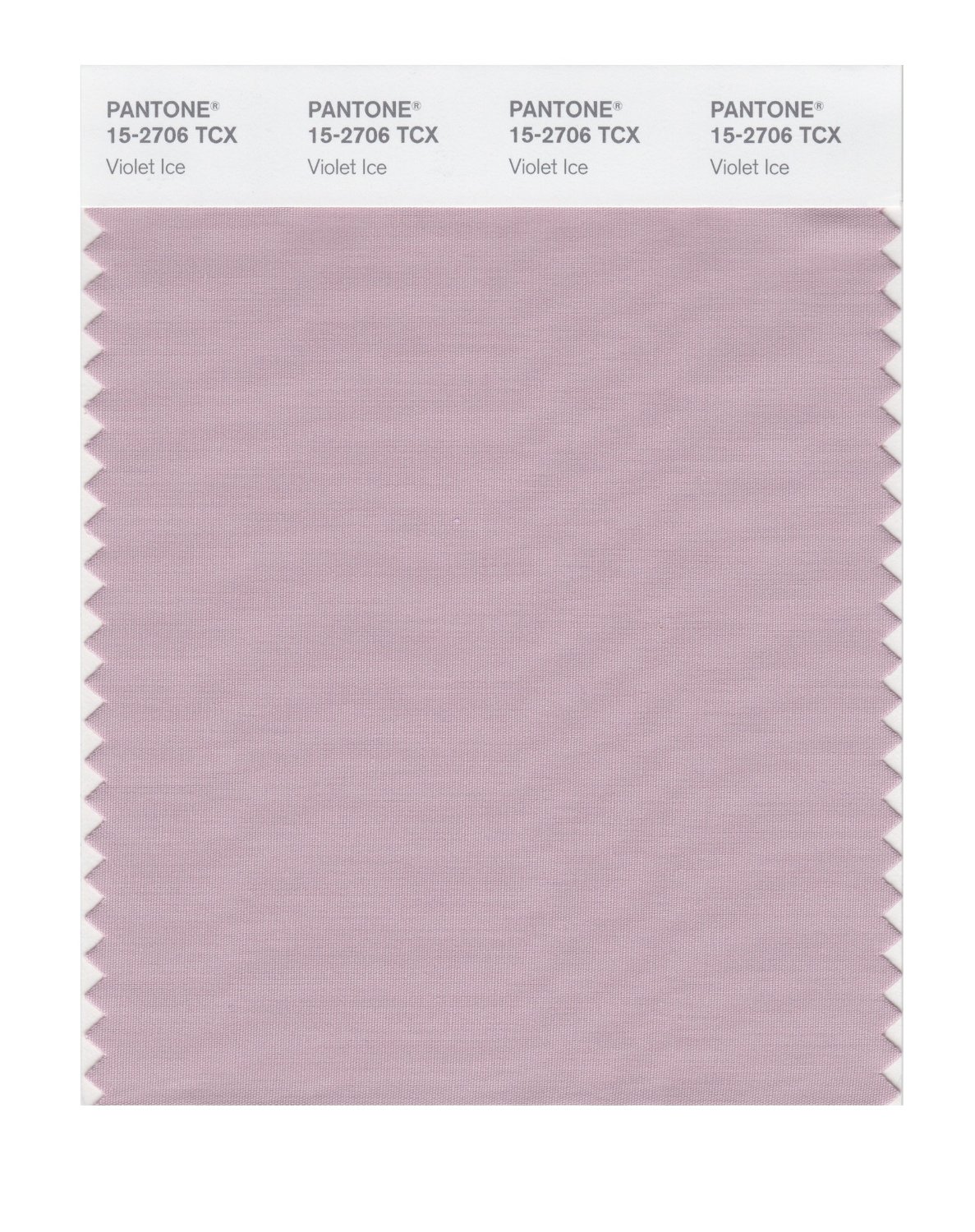 Pantone Cotton Swatch 15-2706 Violet Ice