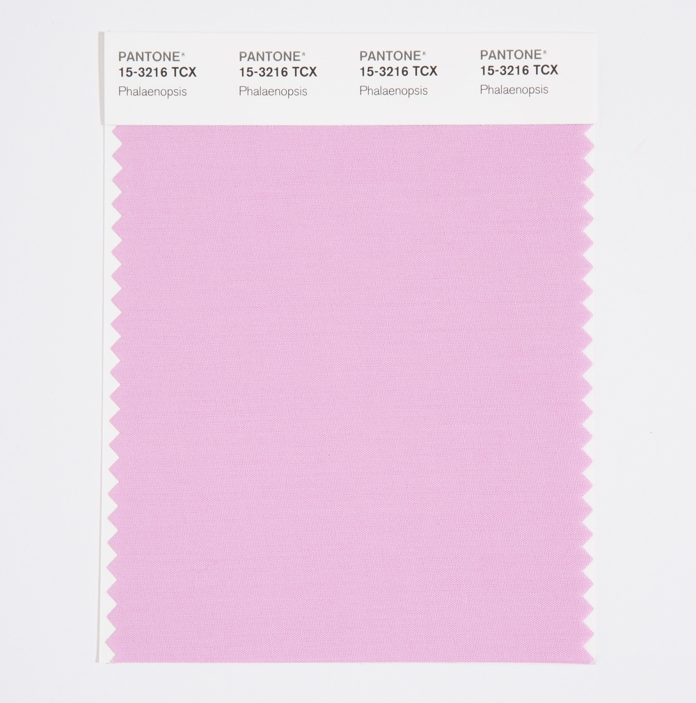 Pantone Cotton Swatch 15-3216 Phalaenopsis