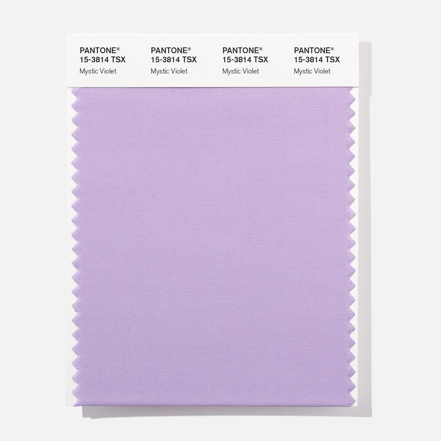 Pantone Polyester Swatch 15-3814 Mystic Viole