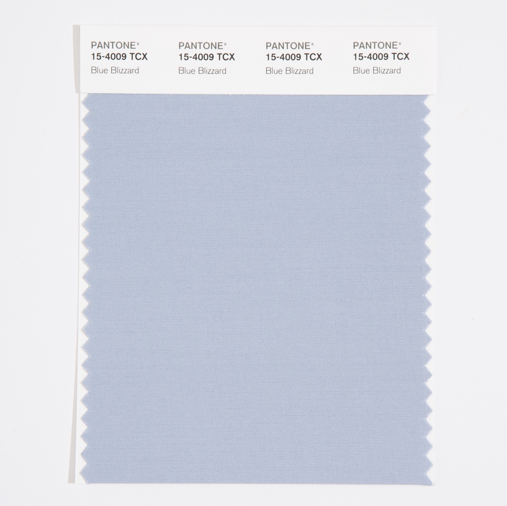 Pantone Cotton Swatch 15-4009 Blue Blizzard