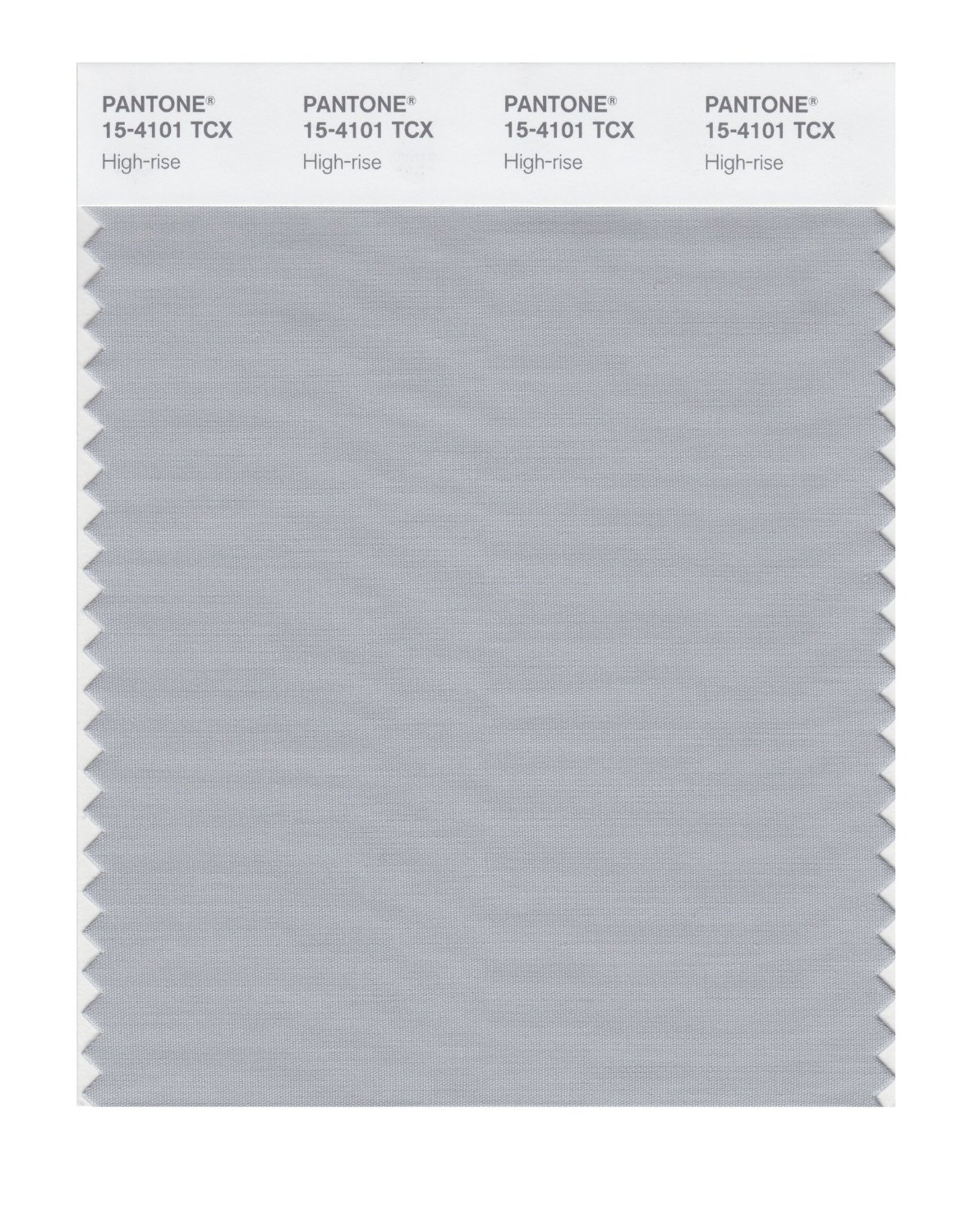 Pantone Cotton Swatch 15-4101 High-Rise