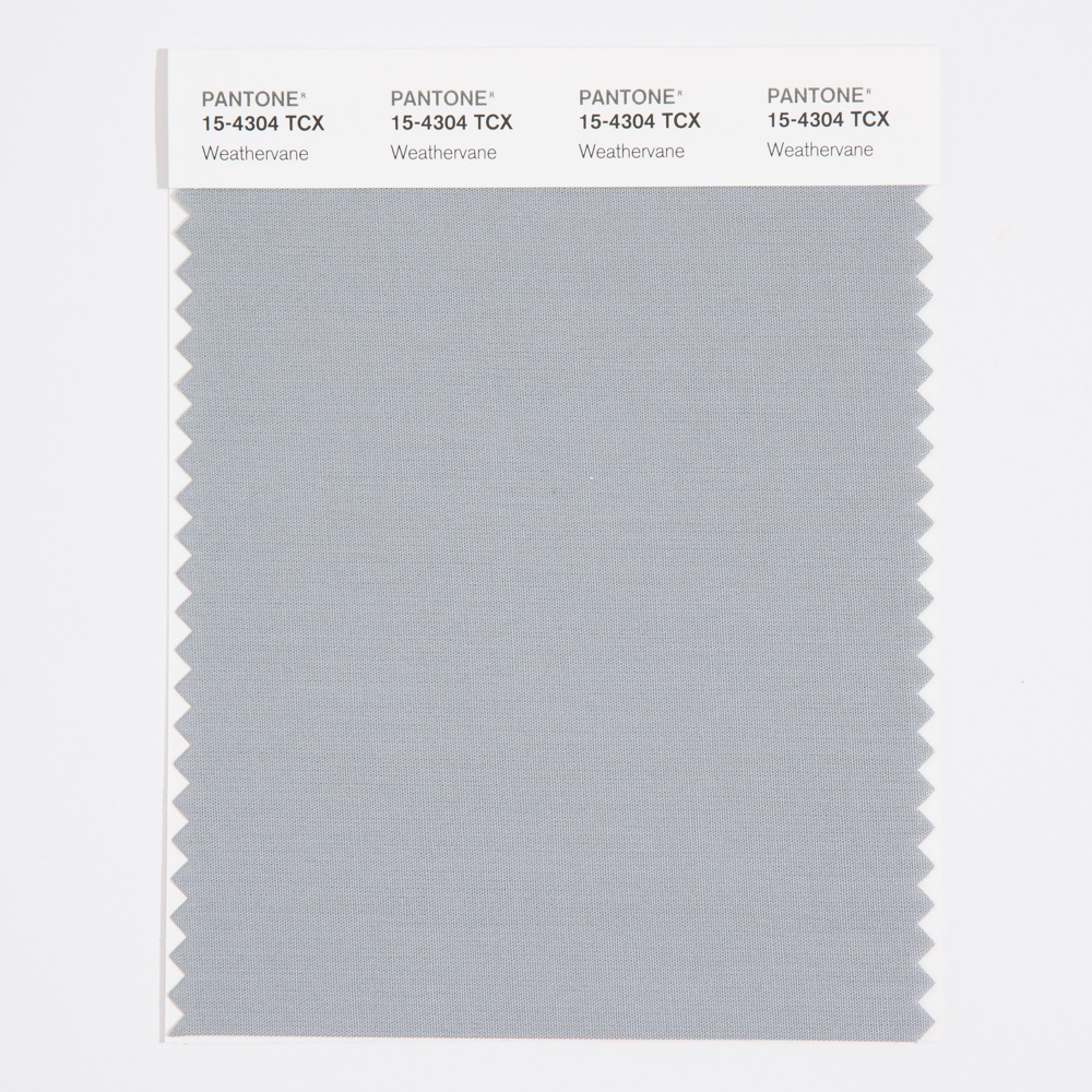 Pantone Cotton Swatch 15-4304 Weathervane