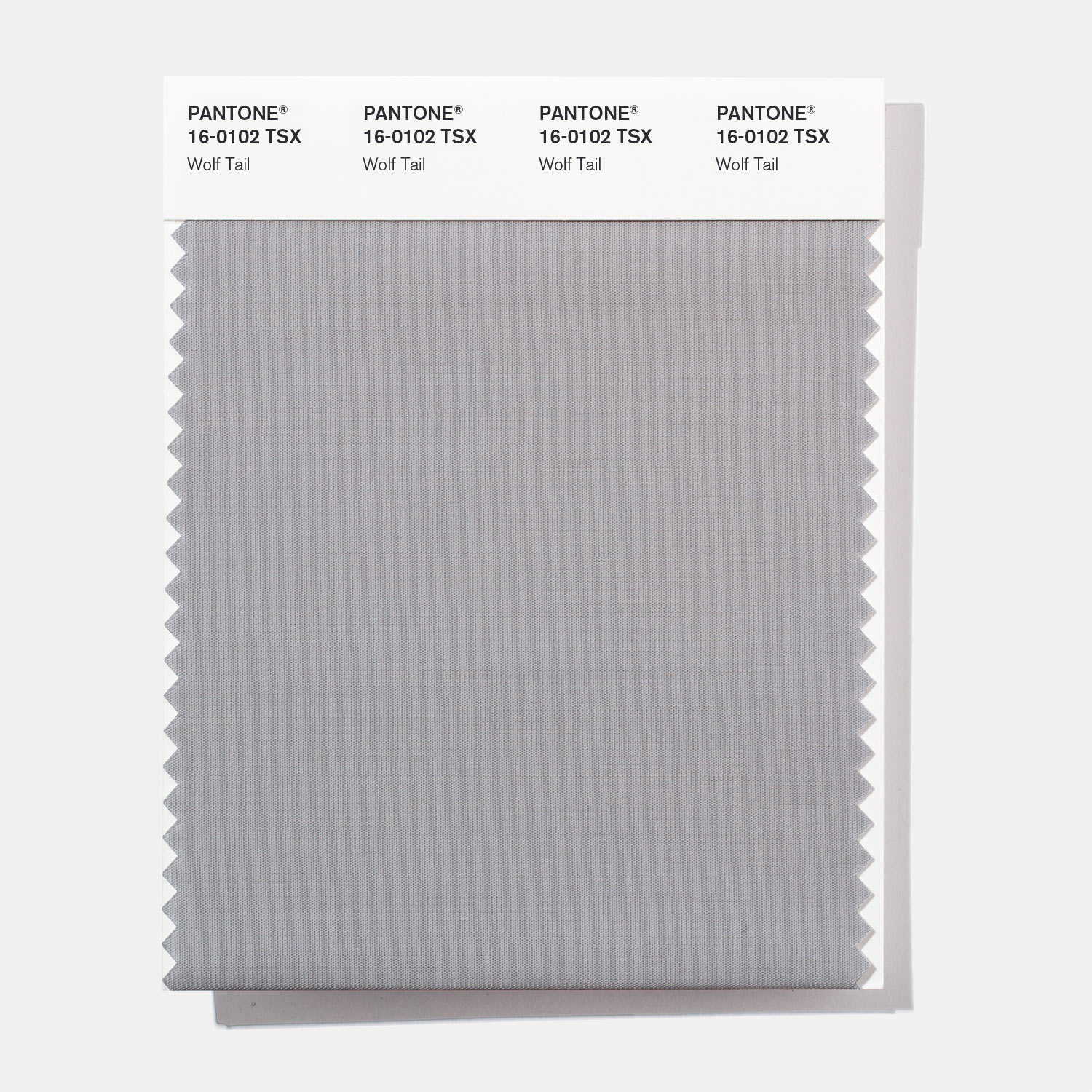 Pantone Polyester Swatch 16-0102 Wolf Trail