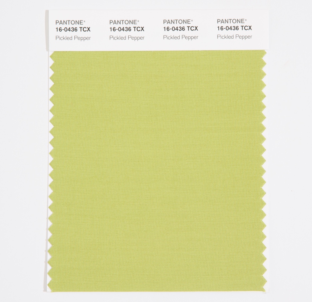 Pantone Cotton Swatch 16-0436 Pickled Pepper