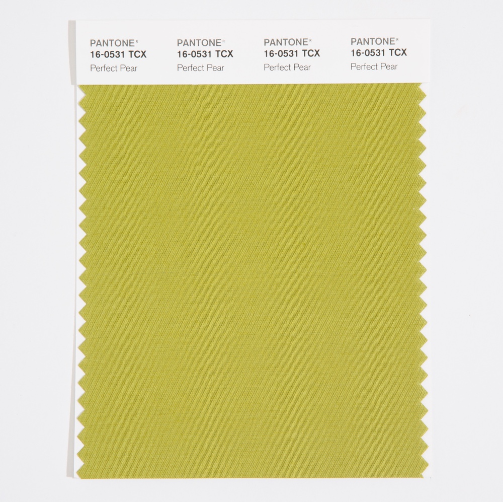 Pantone Cotton Swatch 16-0531 Perfect Pear