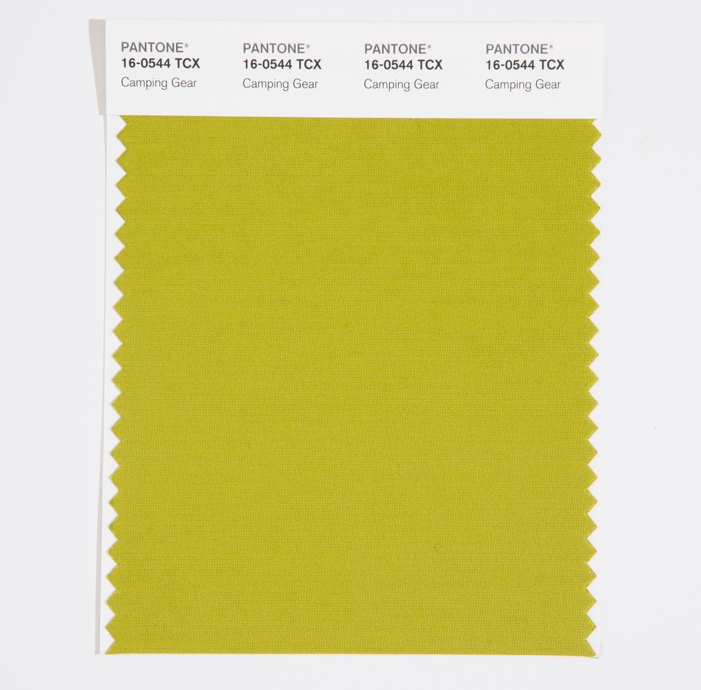 Pantone Cotton Swatch 16-0544 Camping Gear