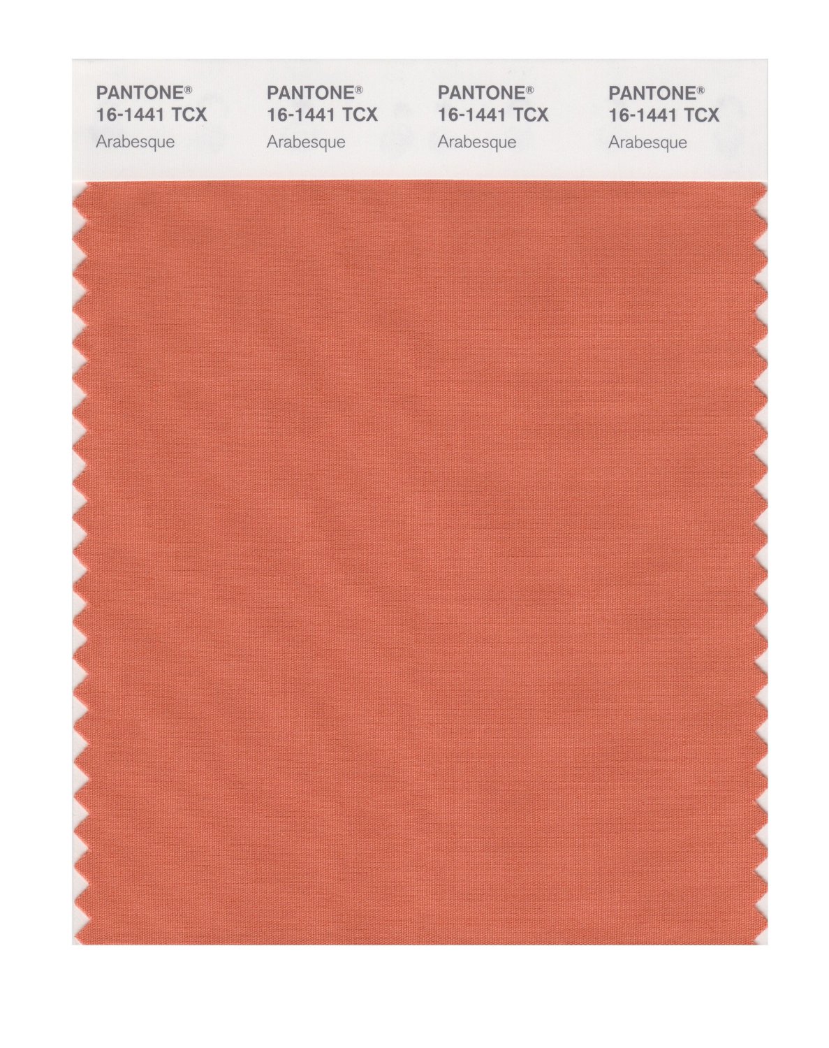 Pantone Cotton Swatch 16-1441 Arabesque