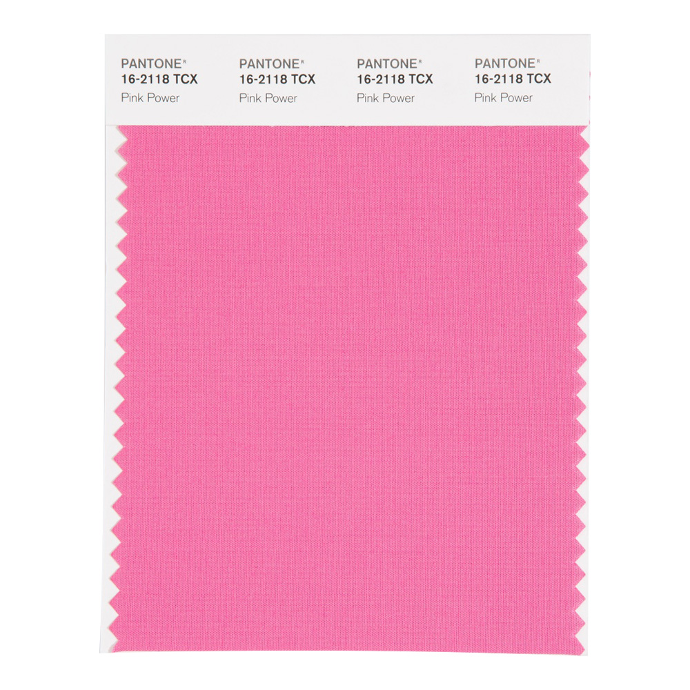 Pantone Cotton Swatch 16-2118 Pink Power