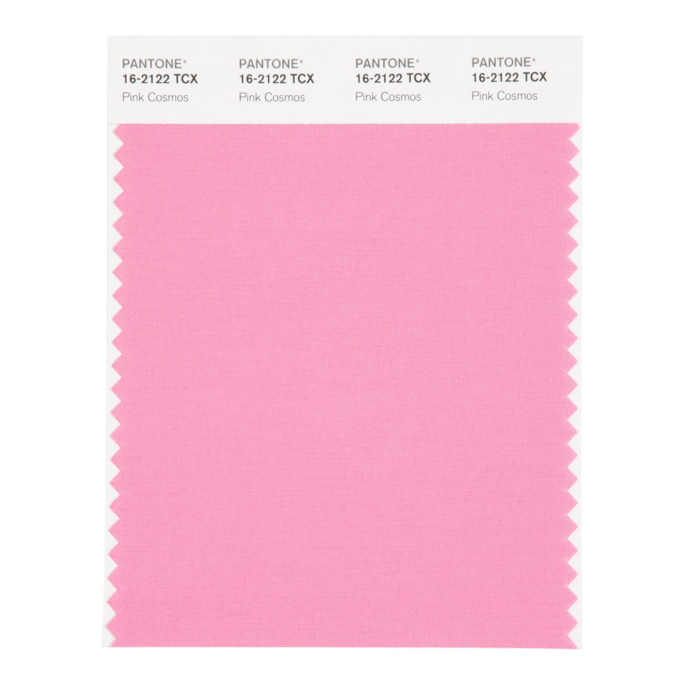 Pantone Cotton Swatch 16-2122 Pink Cosmos