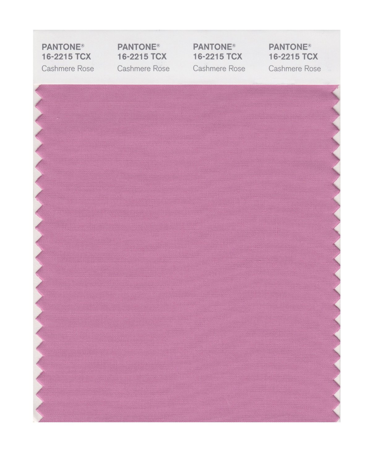 Pantone Cotton Swatch 16-2215 Cashmere Rose