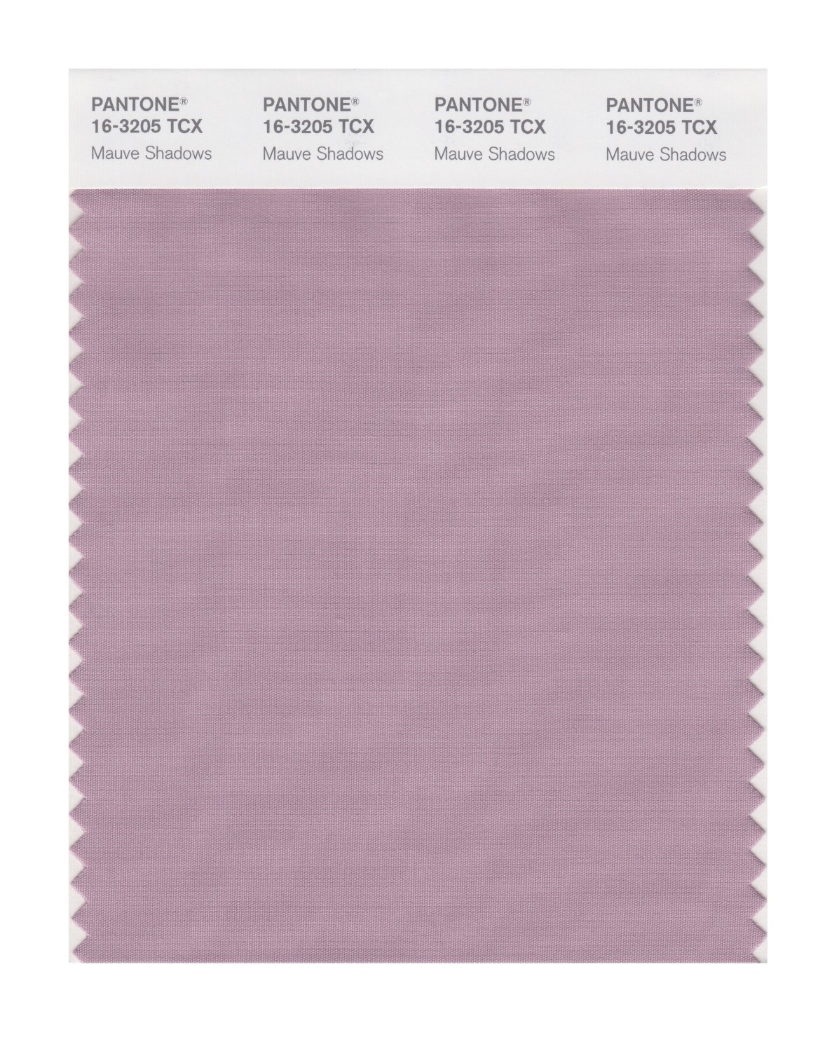 Pantone Cotton Swatch 16-3205 Mauve Shadows