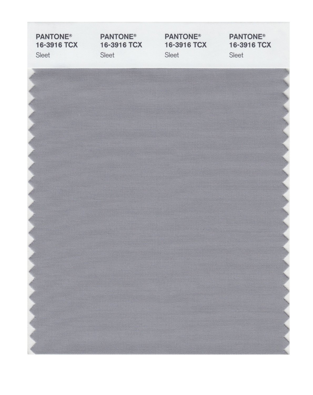 Pantone Cotton Swatch 16-3916 Sleet