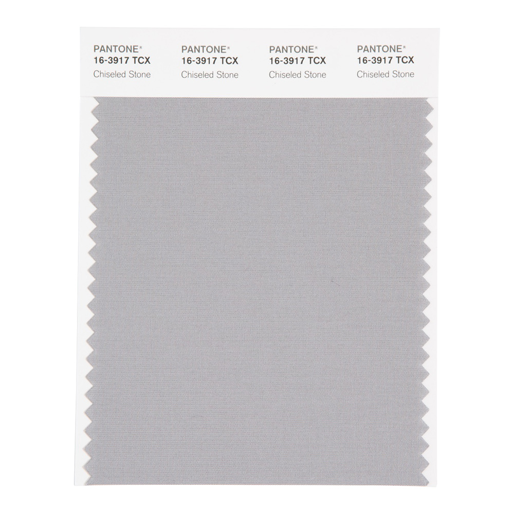 Pantone Cotton Swatch 16-3917 Chiseled Stone