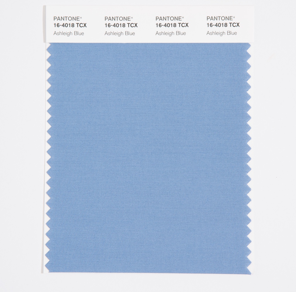 Pantone Cotton Swatch 16-4018 Ashleigh Blue