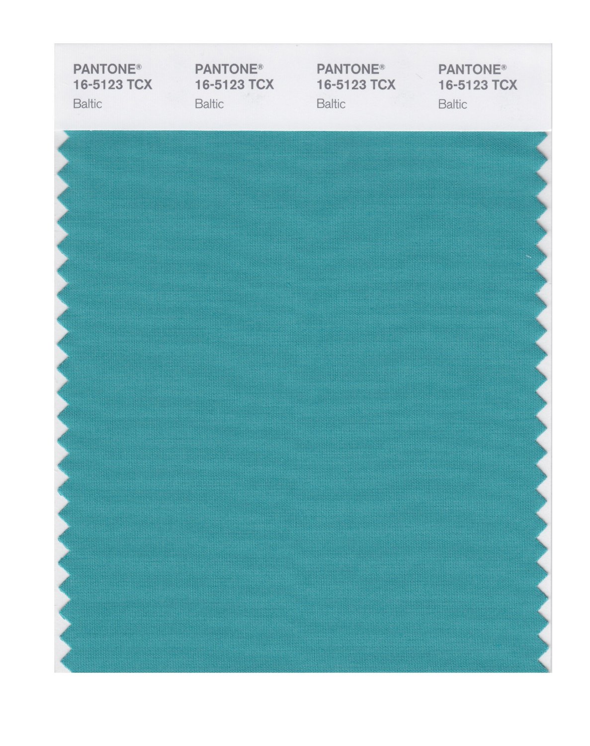 Pantone Cotton Swatch 16-5123 Baltic